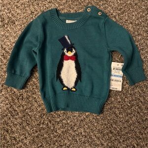 Size 3-6 M Sweater new with tags
